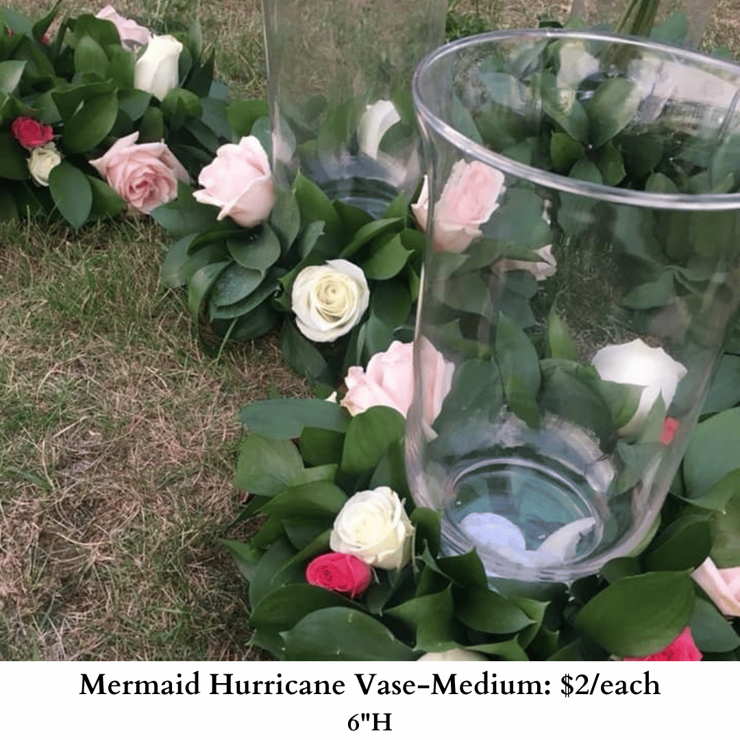 Mermaid Hurricane Vase-Medium-331-online