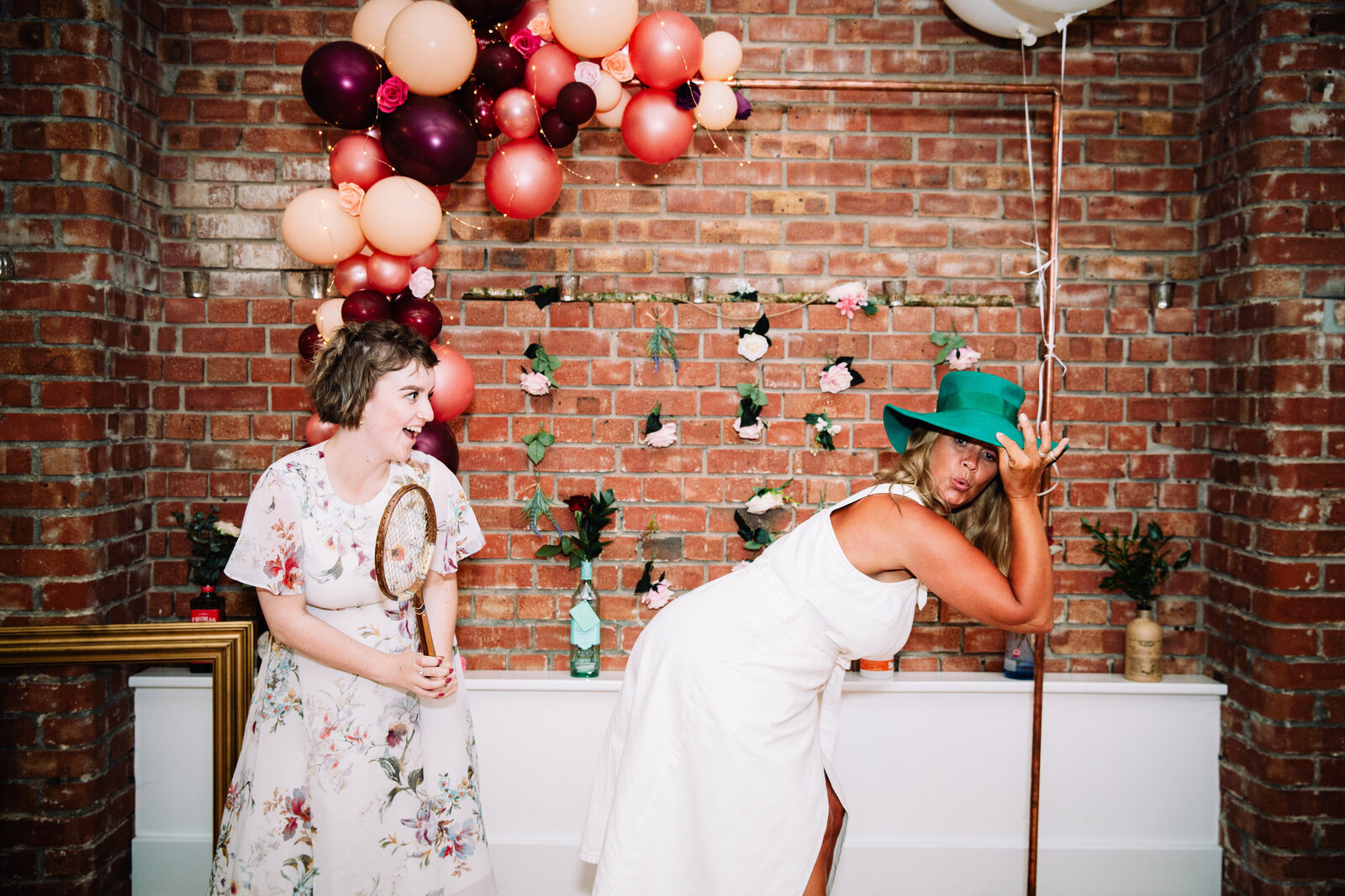 Rustic wedding photo booth hire Liskeard Cornwall The Green Liberty Pearl Photography3