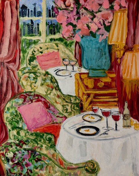 Dinner For Two 18x24