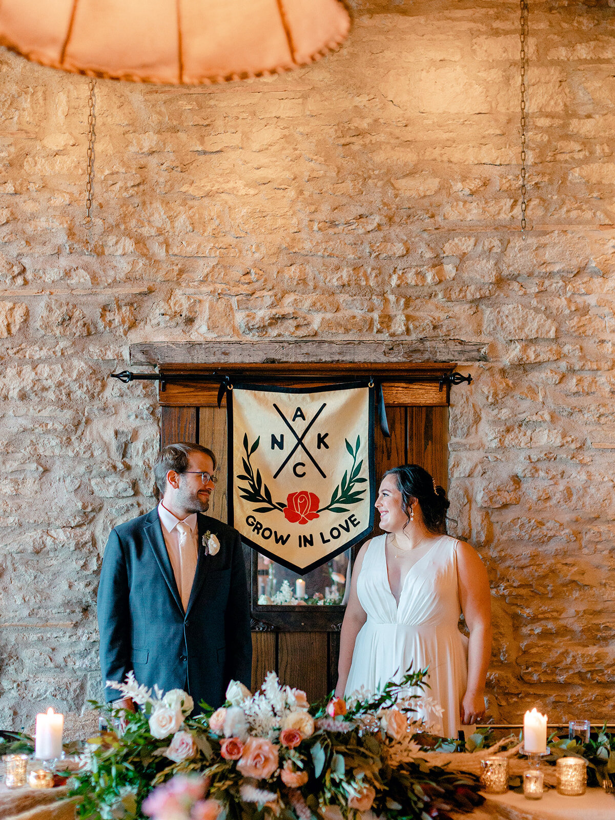 bride-groom-custom-banner-initials