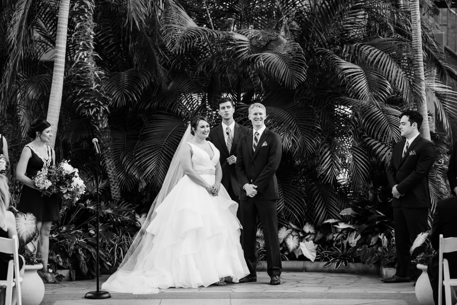 tropical wedding photos