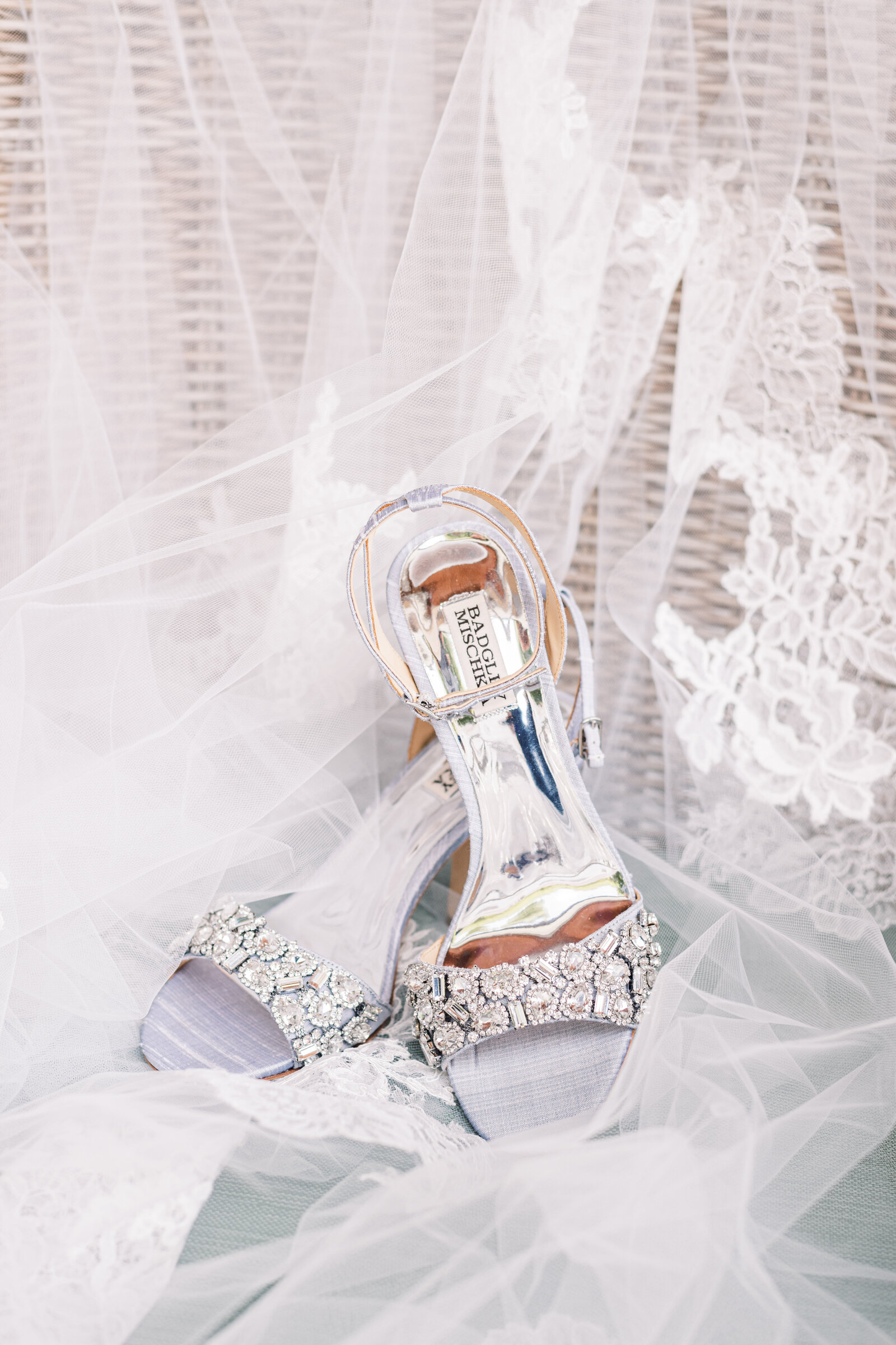 Cannon Green Charleston wedding badgley mischka bridal shoes 