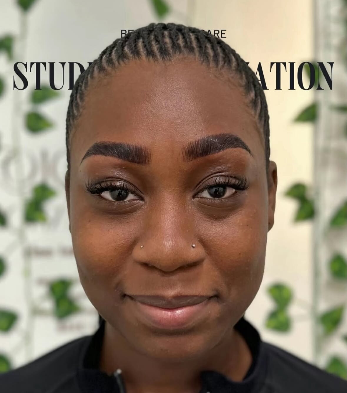Brow lamination and stain