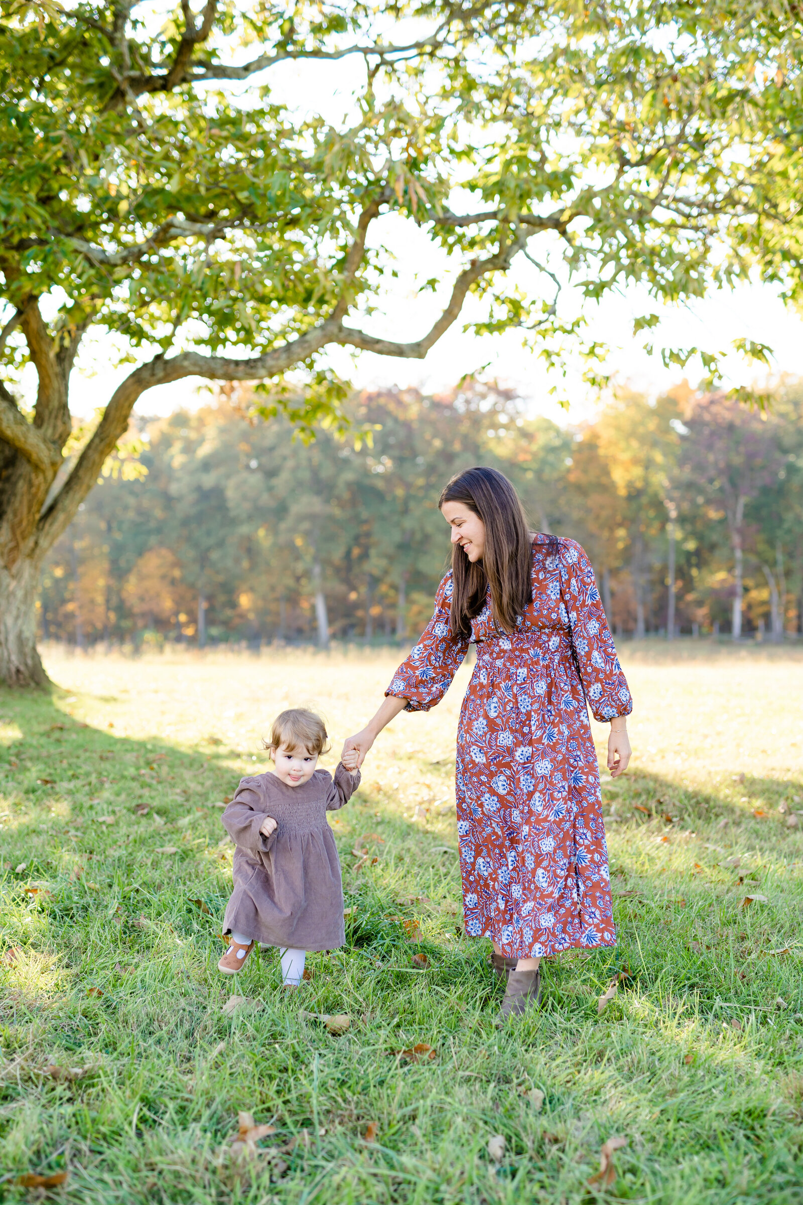 Light and Airy Fall Family Session at the Manassas Battlefield -Megan Hollada Photography - Northern Virginia Family Photographer