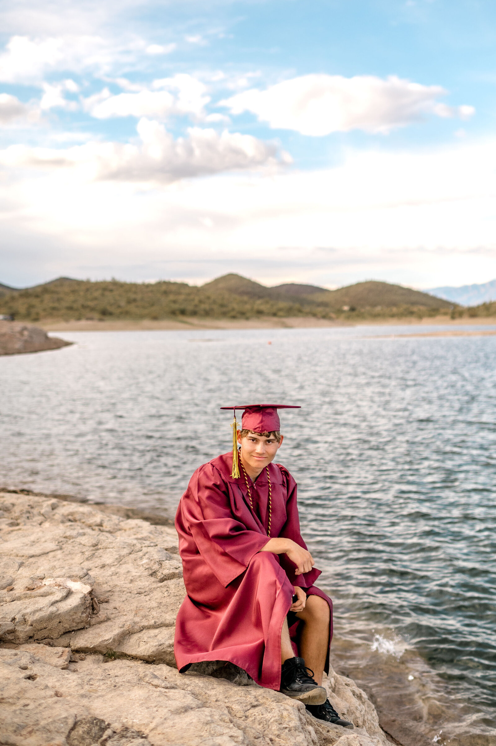 Senior Photos at Lake Pleasant Arizona - Phoenix Senior Photographer Ashley Durham Photography-10