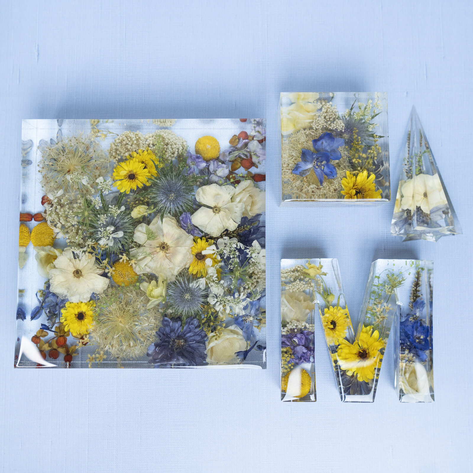 block9 block4 tree monogram blue white yellow purple thistle daisy DanielleR