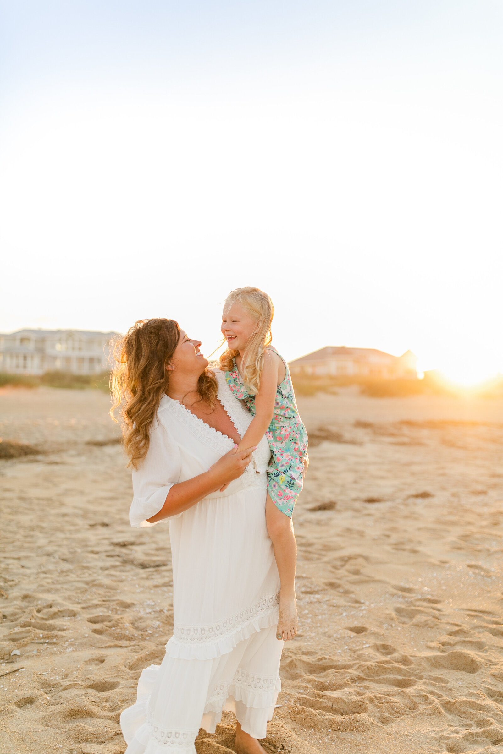 mother-daughter-sunset-beach-portraits-virginia-beach