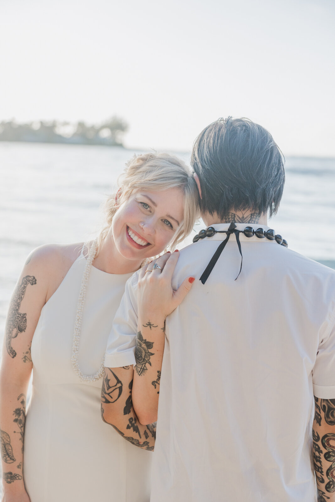 Cute and fun artist couple's wedding photography with us at Gentle Blossom Snaps