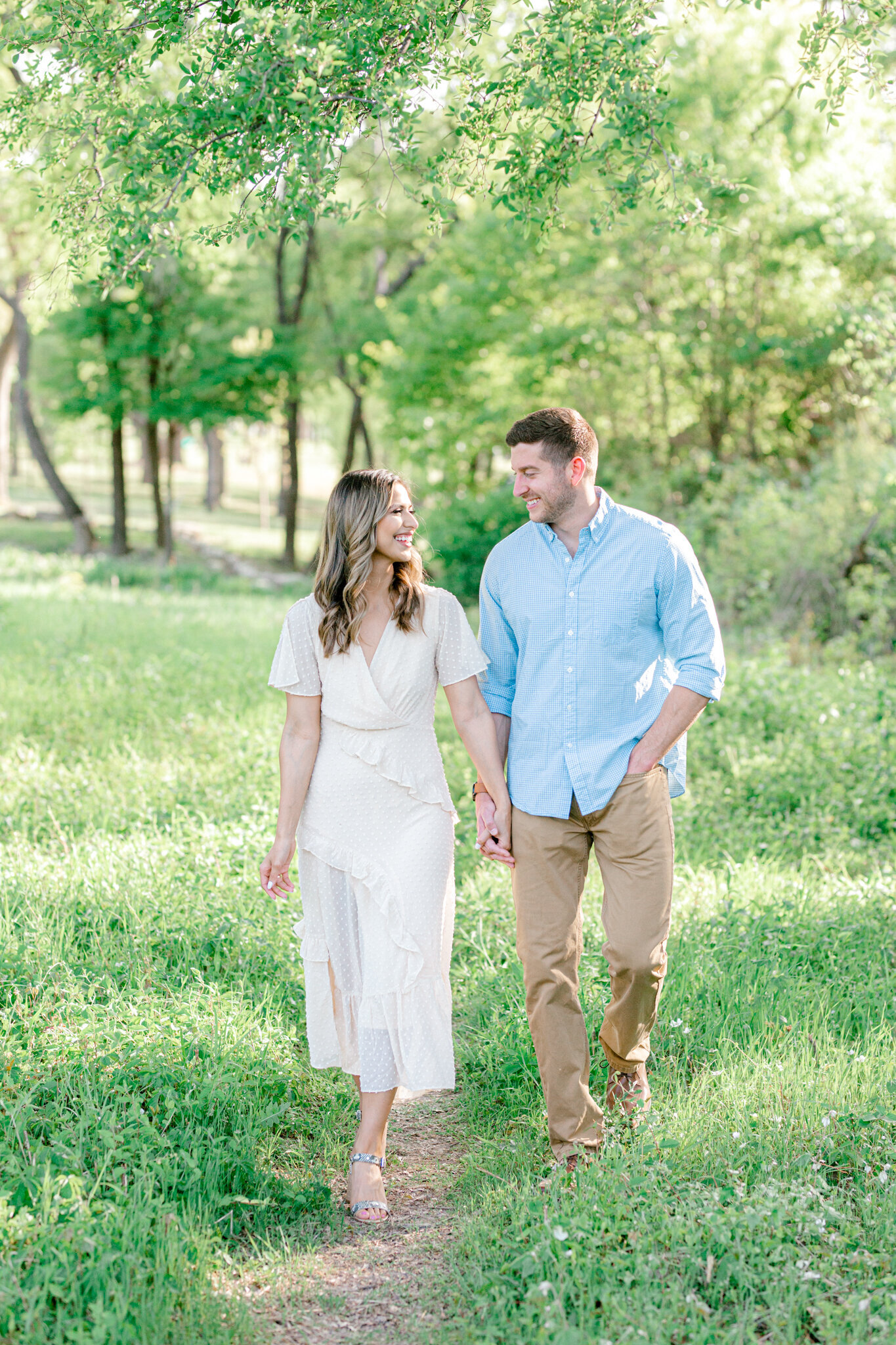 Anna & Brendan White Rock Lake Engagement Session | Dallas Wedding Photographer | Sami Kathryn Photography-4