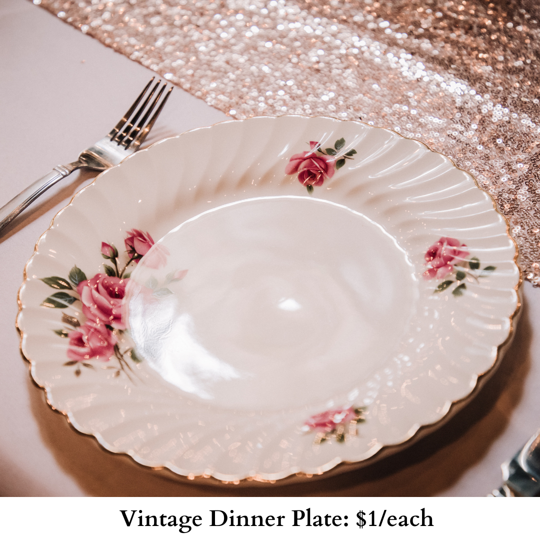 Vintage Dinner Plate-407
