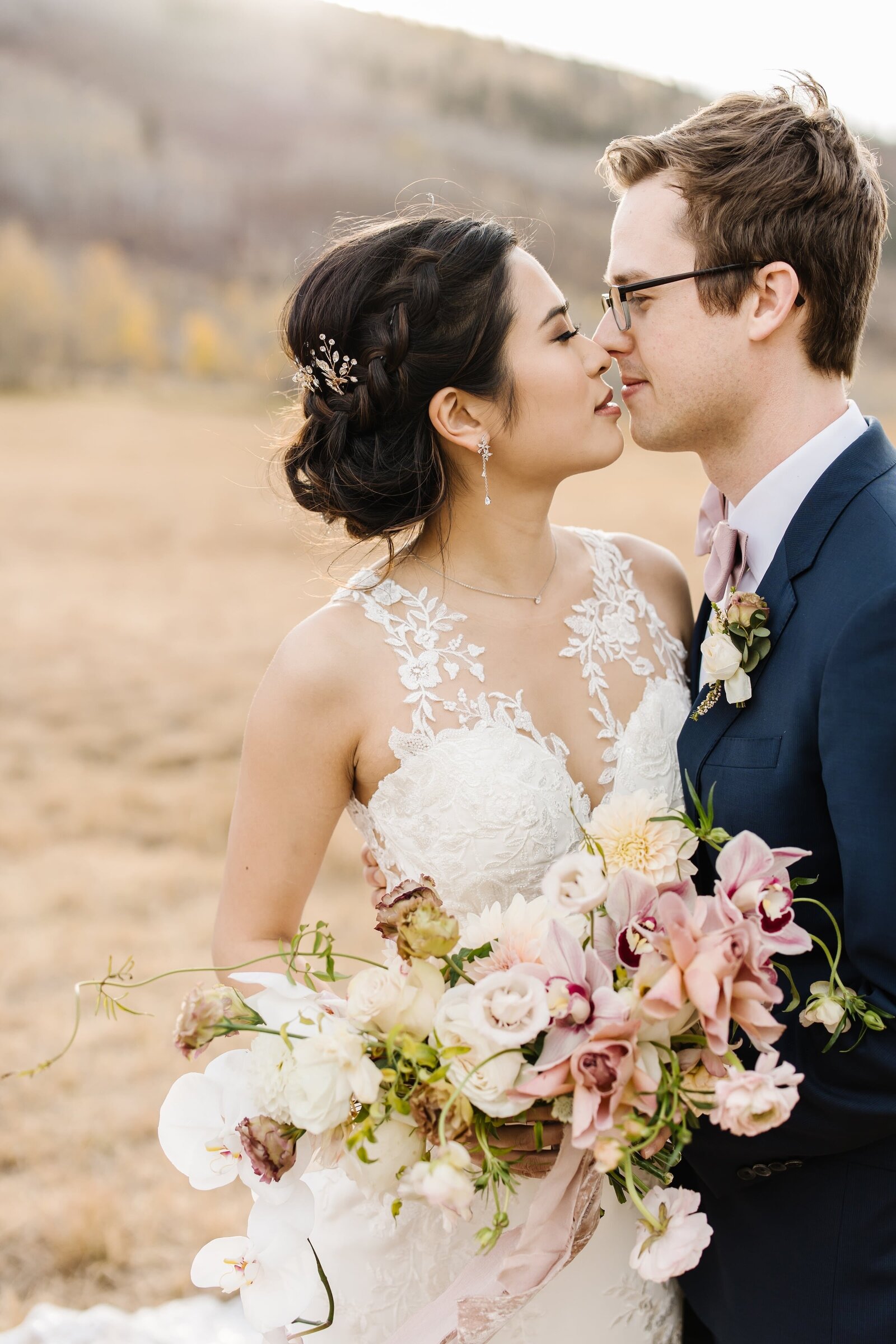 intimate wedding photos