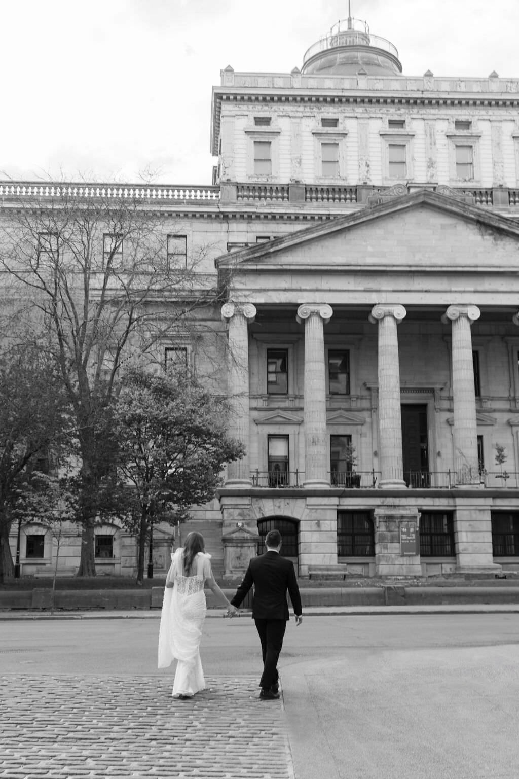 bride and groom portrait | ottawa and montreal elegant wedding | luxury moment photography