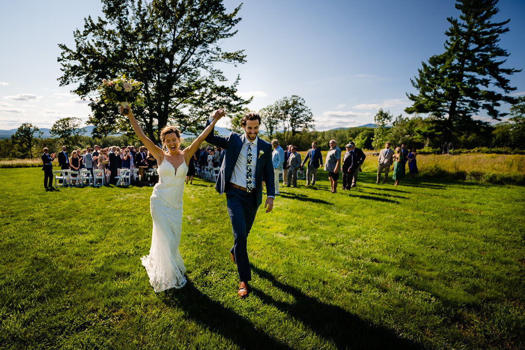 Outdoor-ceremony-wedding-exit