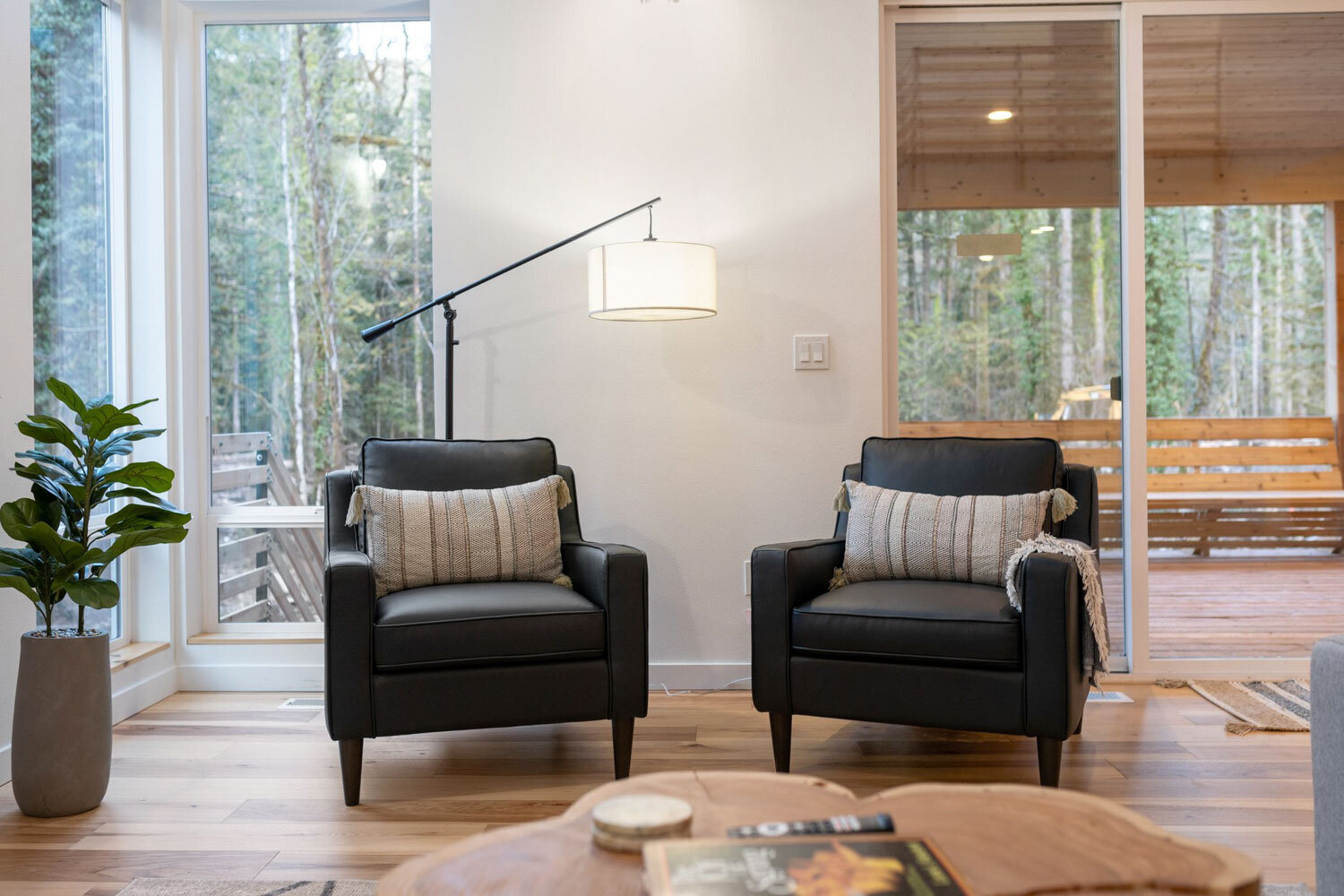 Comfortable seating area