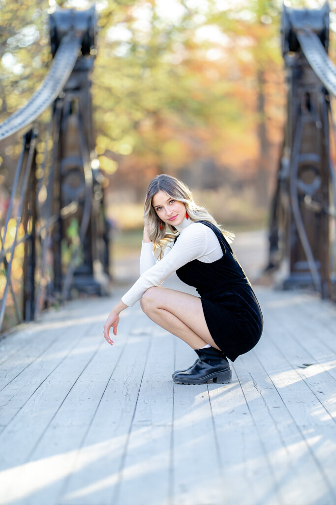 St. Louis Senior Photographer-Erika Rene Photography-Forest Park-Victorian Bridge-23