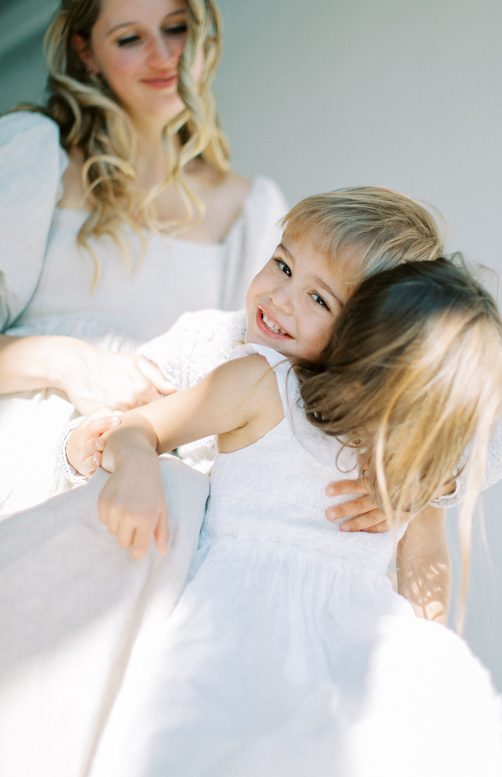 Maternity studio photography in Dallas