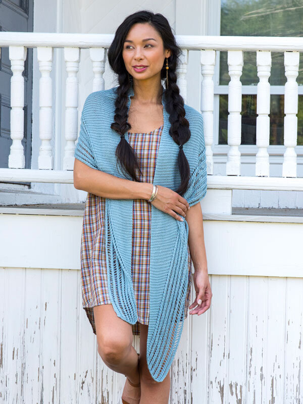 Natural makeup for a model with long hair