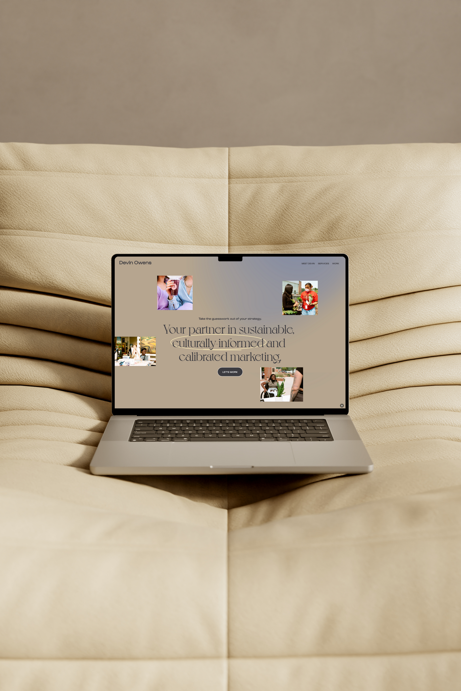 squarespace portfolio website