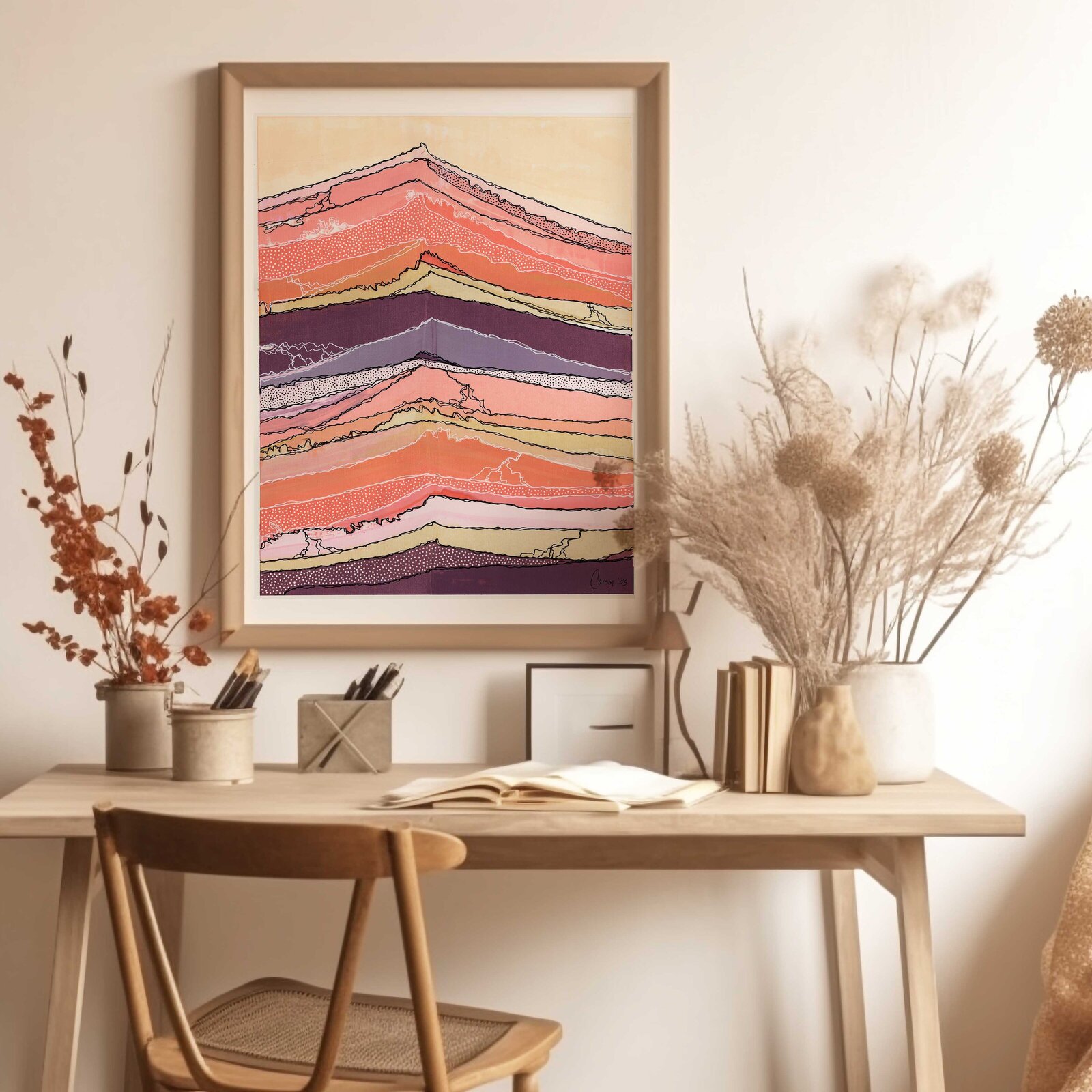 Strata Wall Frame