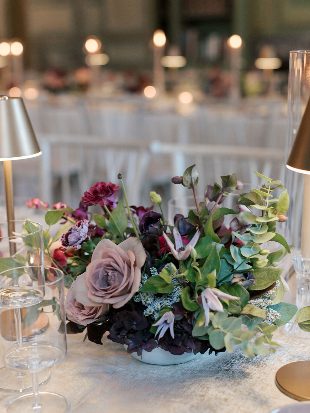 104Kate Campbell Floral Meridian House fall wedding by Greer Gattuso photo reception
