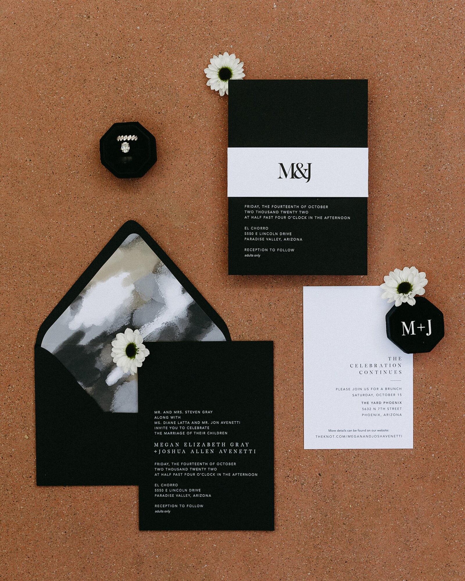 black-white-modern-arizona-wedding-invitation