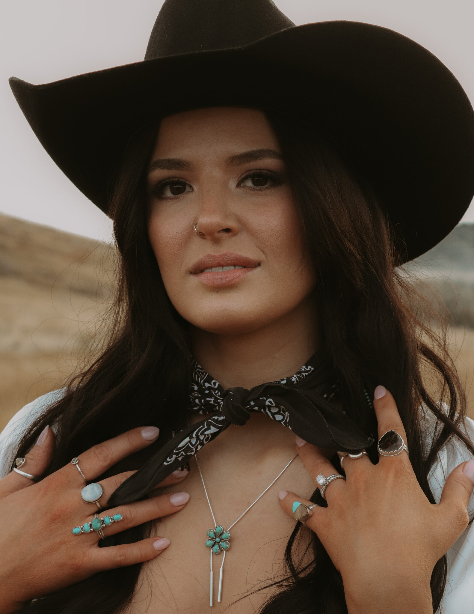 Authentic Western Bridal lifestyle, representing the essence of western bridal fashion