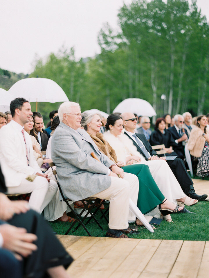 candid wedding photos of guests at wedding ceremony