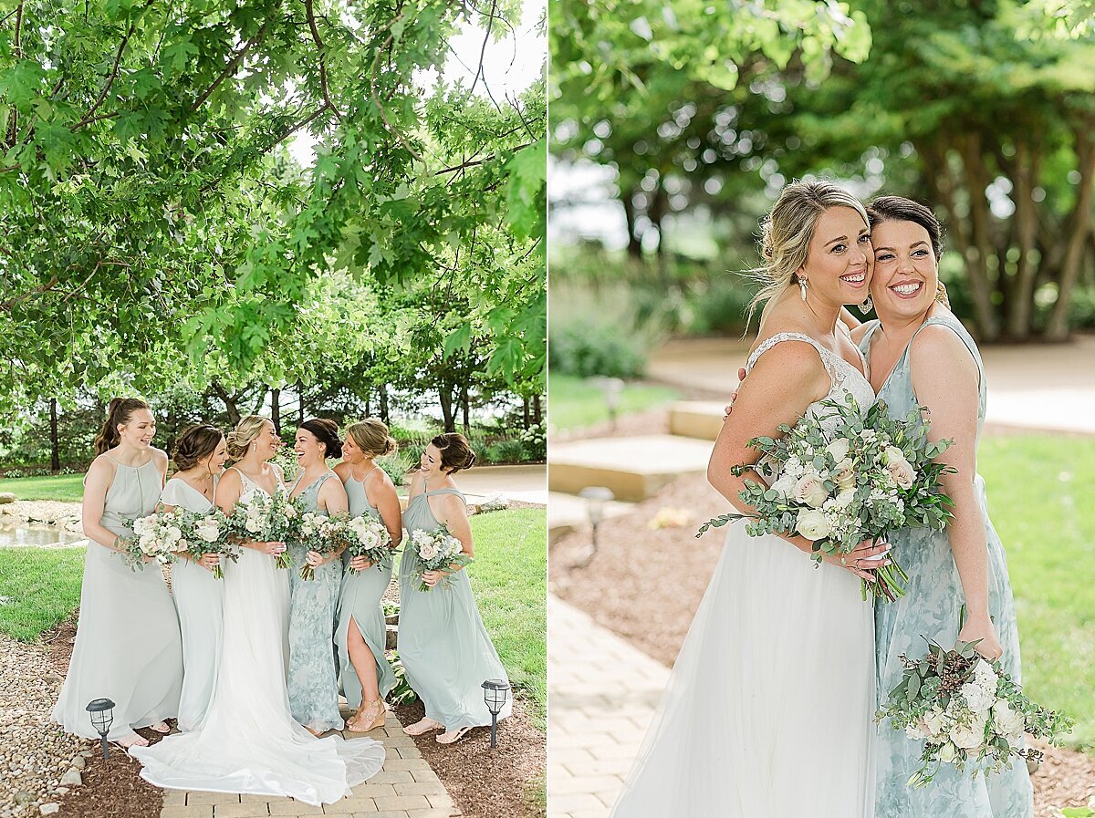 Mint Green & Navy Summer Wedding at Pear Tree Estate | Champaign, IL_0024