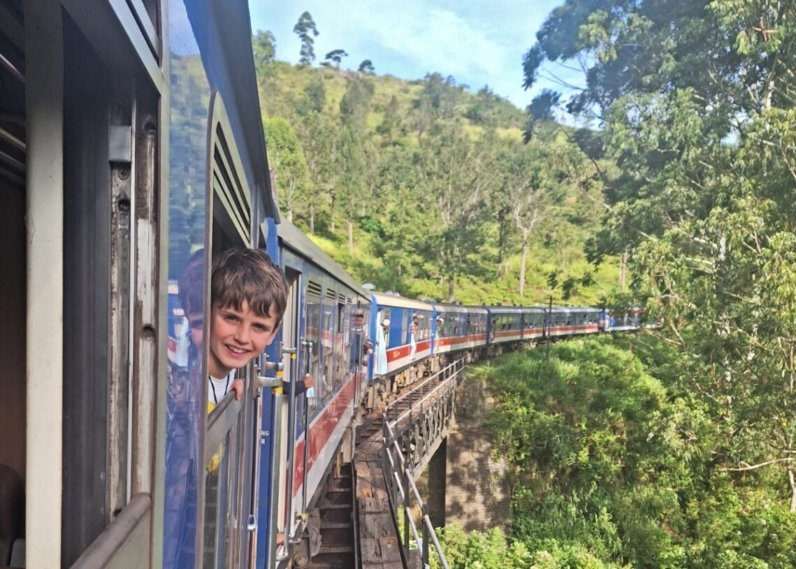 Reis met Kinderen Sri Lanka Ella treinreis
