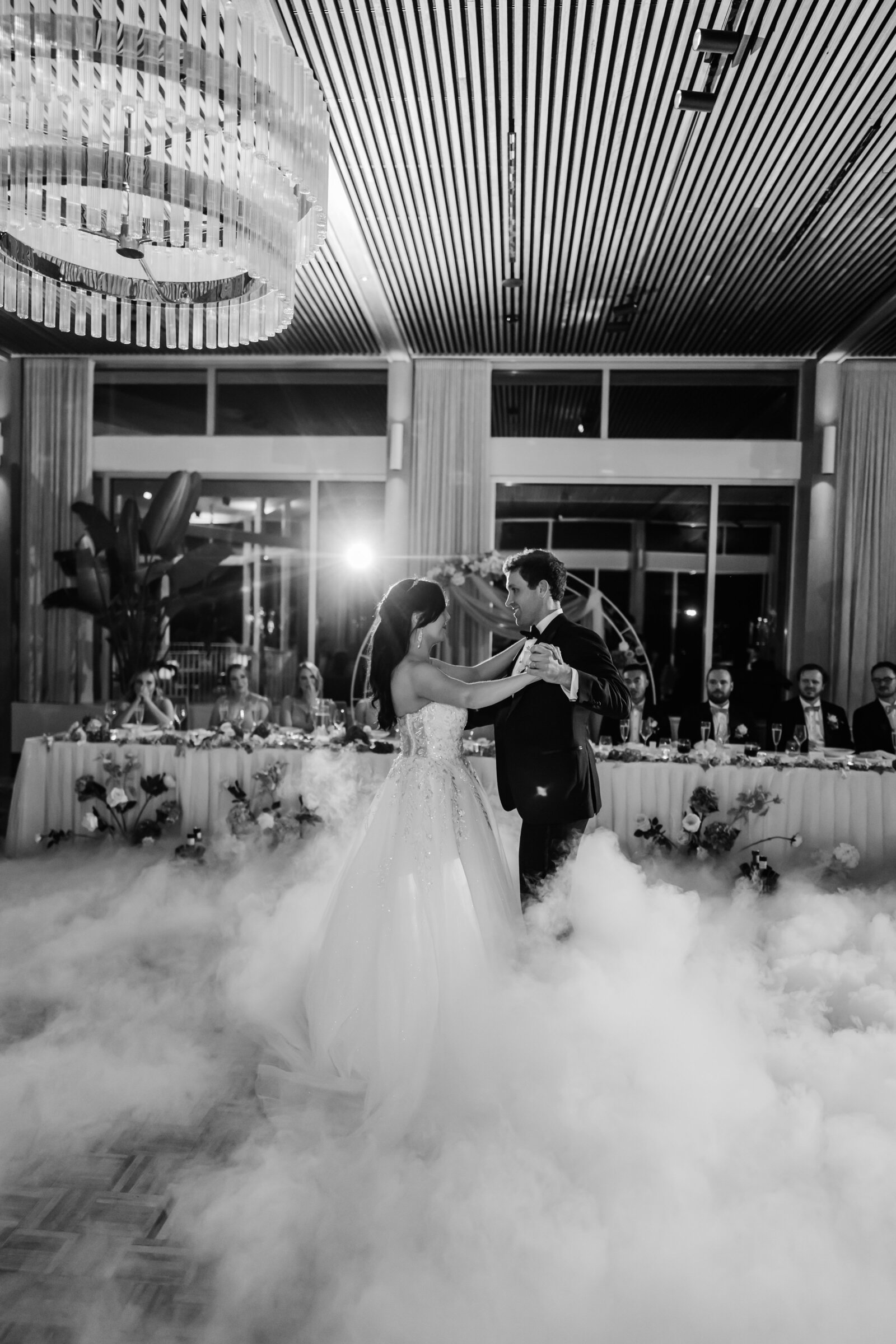 Couple dancing on  their wedding day in Canberra at the Marriott