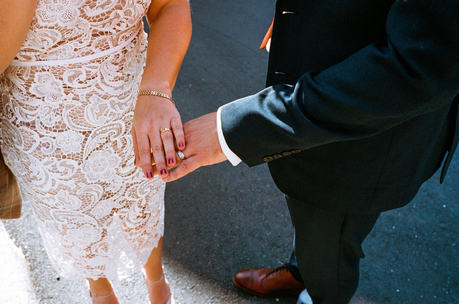 City hall elopement on film, Best Providence RI film photographer