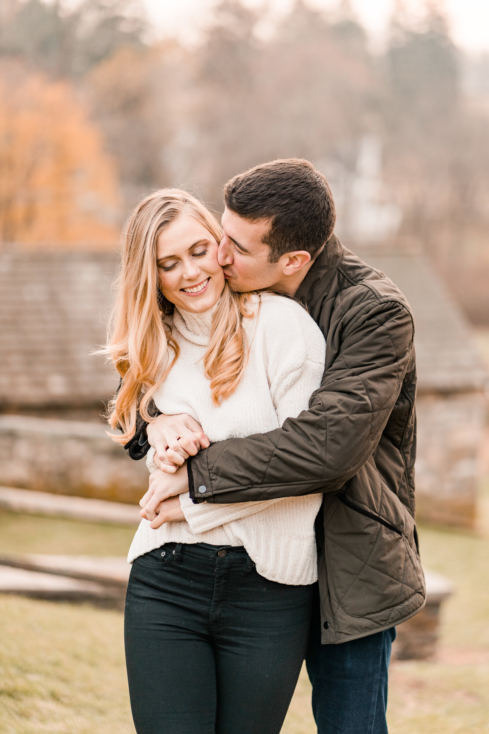 Ryan & Ali Engagement in Valley Forge Park (0223