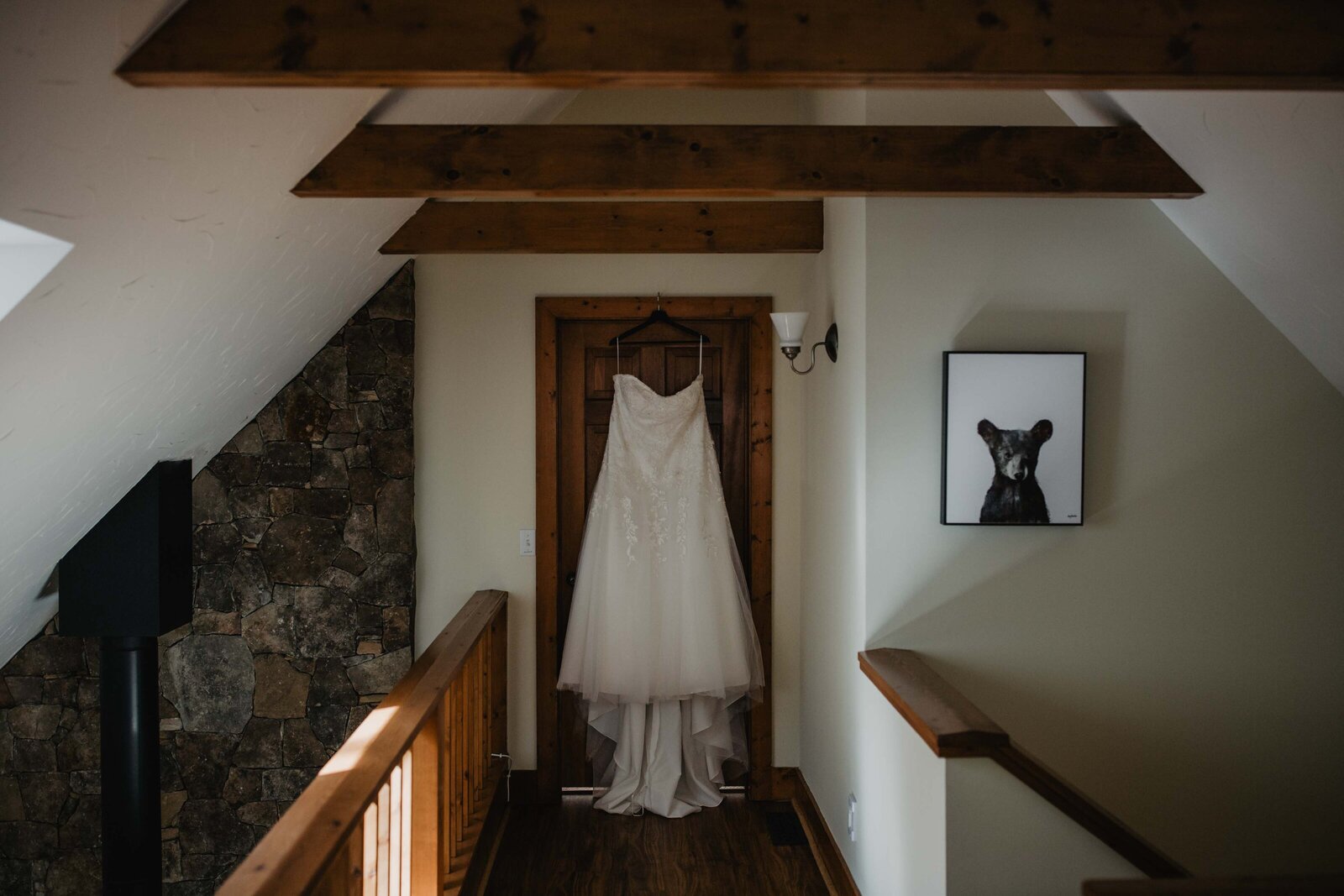 Cabin wedding in Western North Carolina