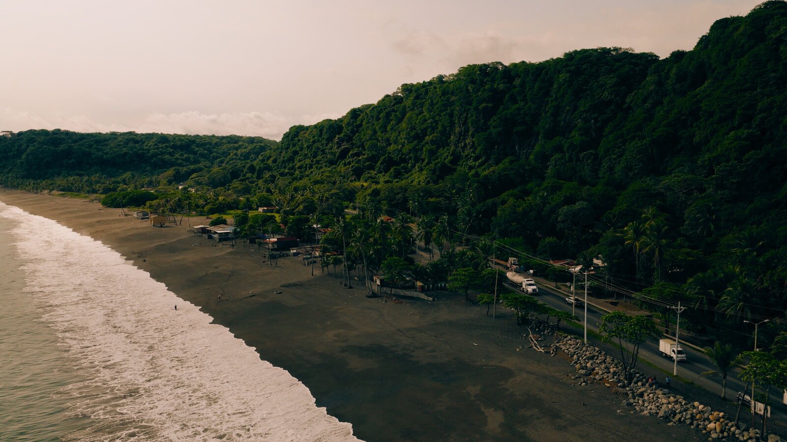 A quiet coastline photographed by Sidney Baker-Green