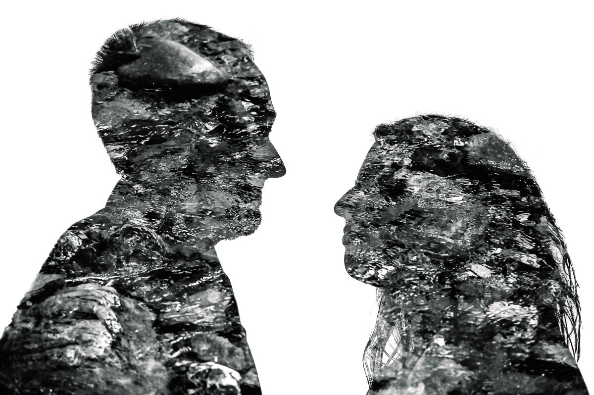 stowe vermont-moss glen falls-double exposure-1