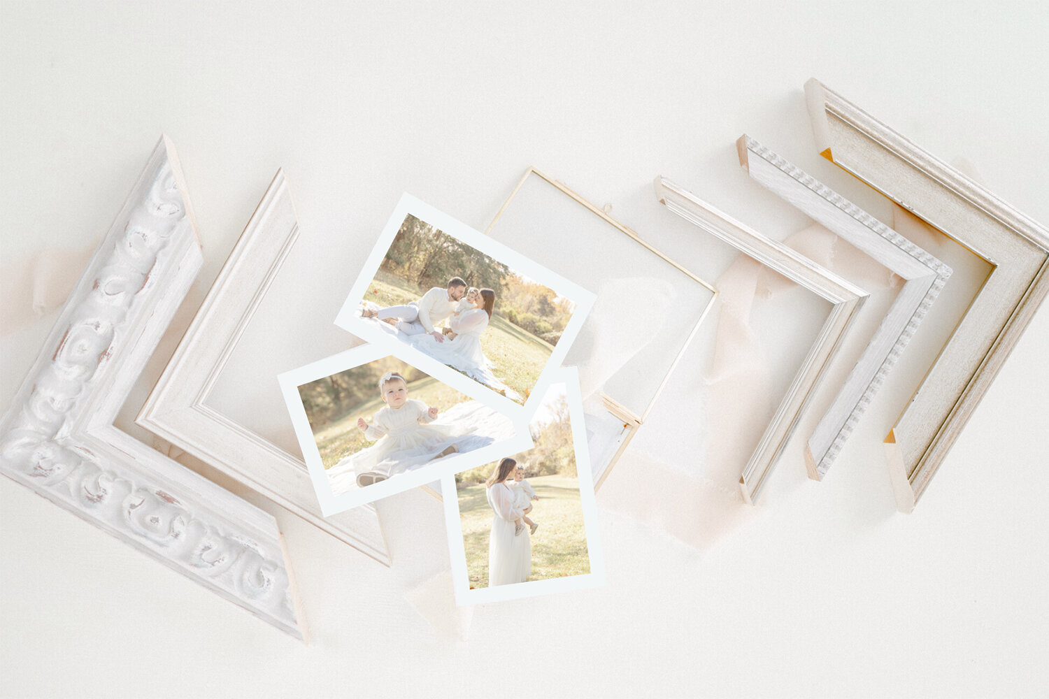 printed photos from Northern Virginia fall minis
