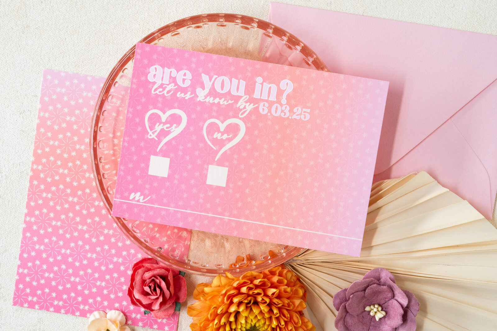boho-colorful-wedding-rsvp-card