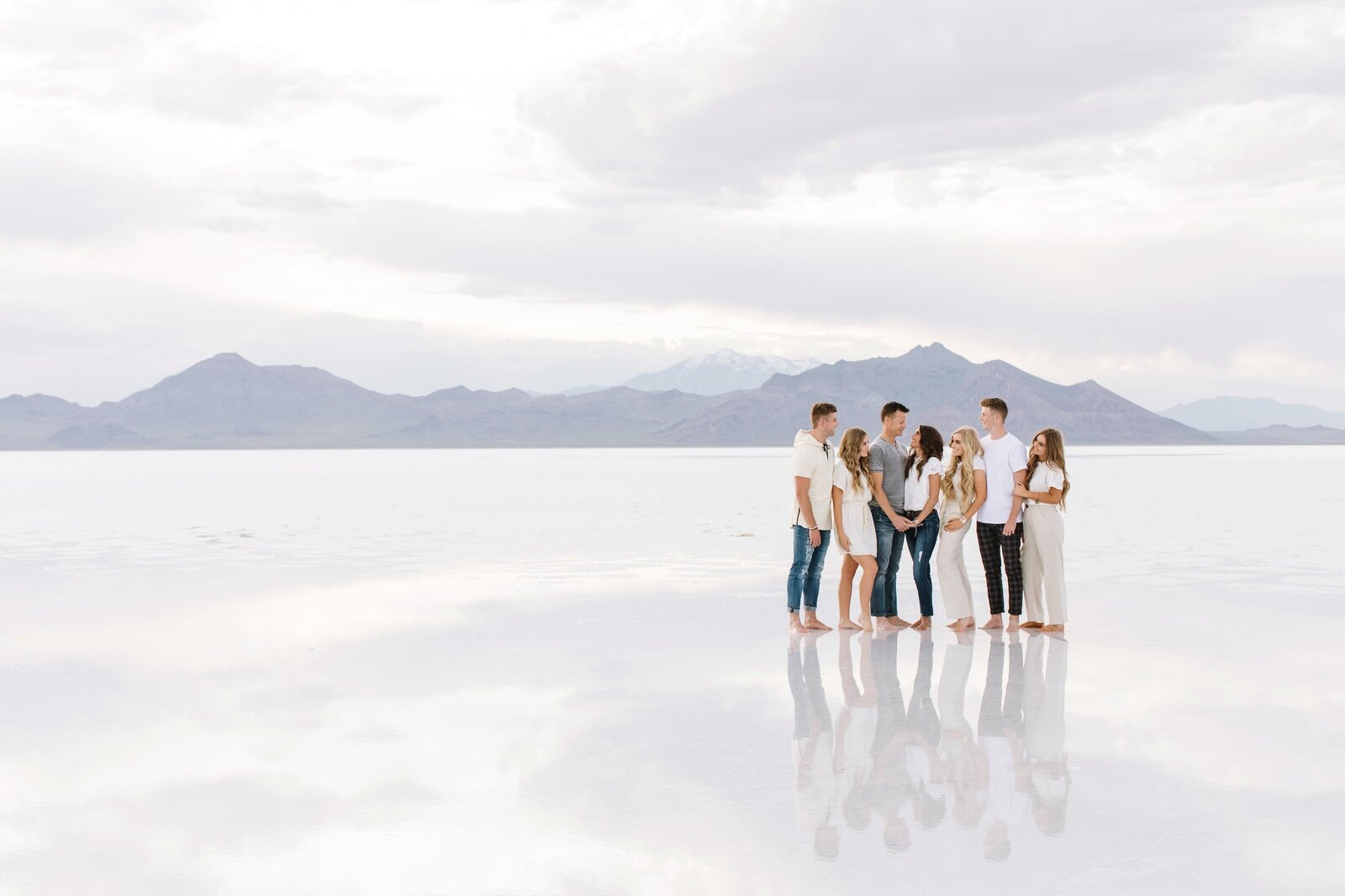 salt flats family photography