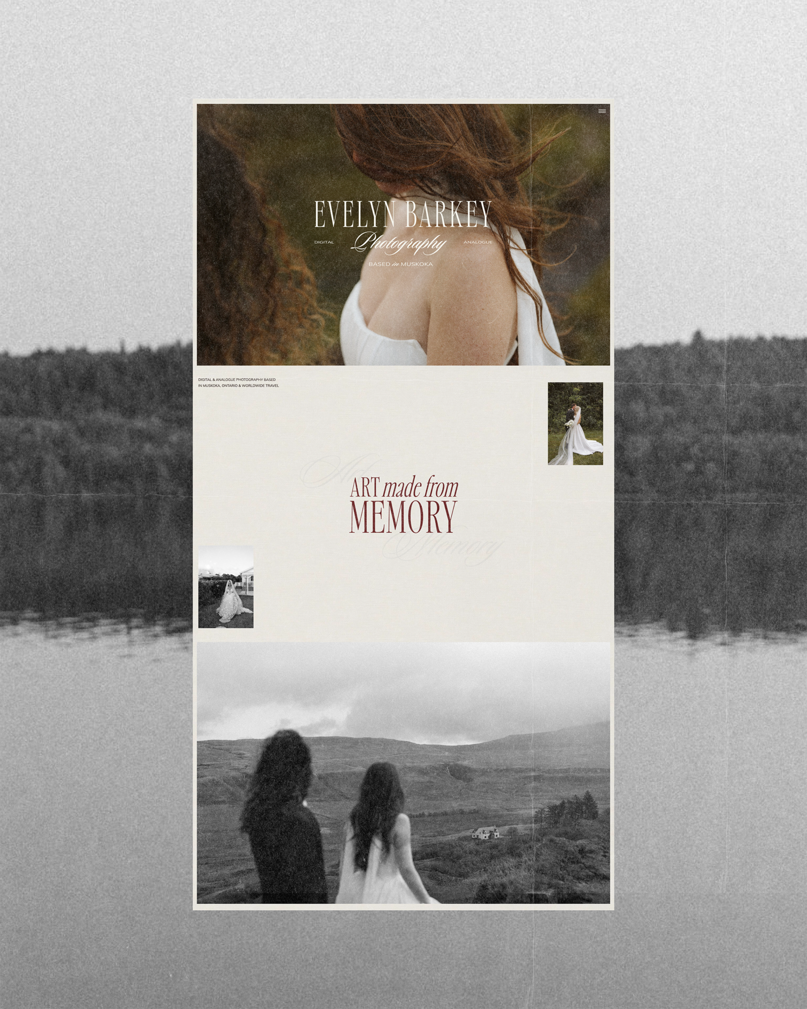Homepage Mockup