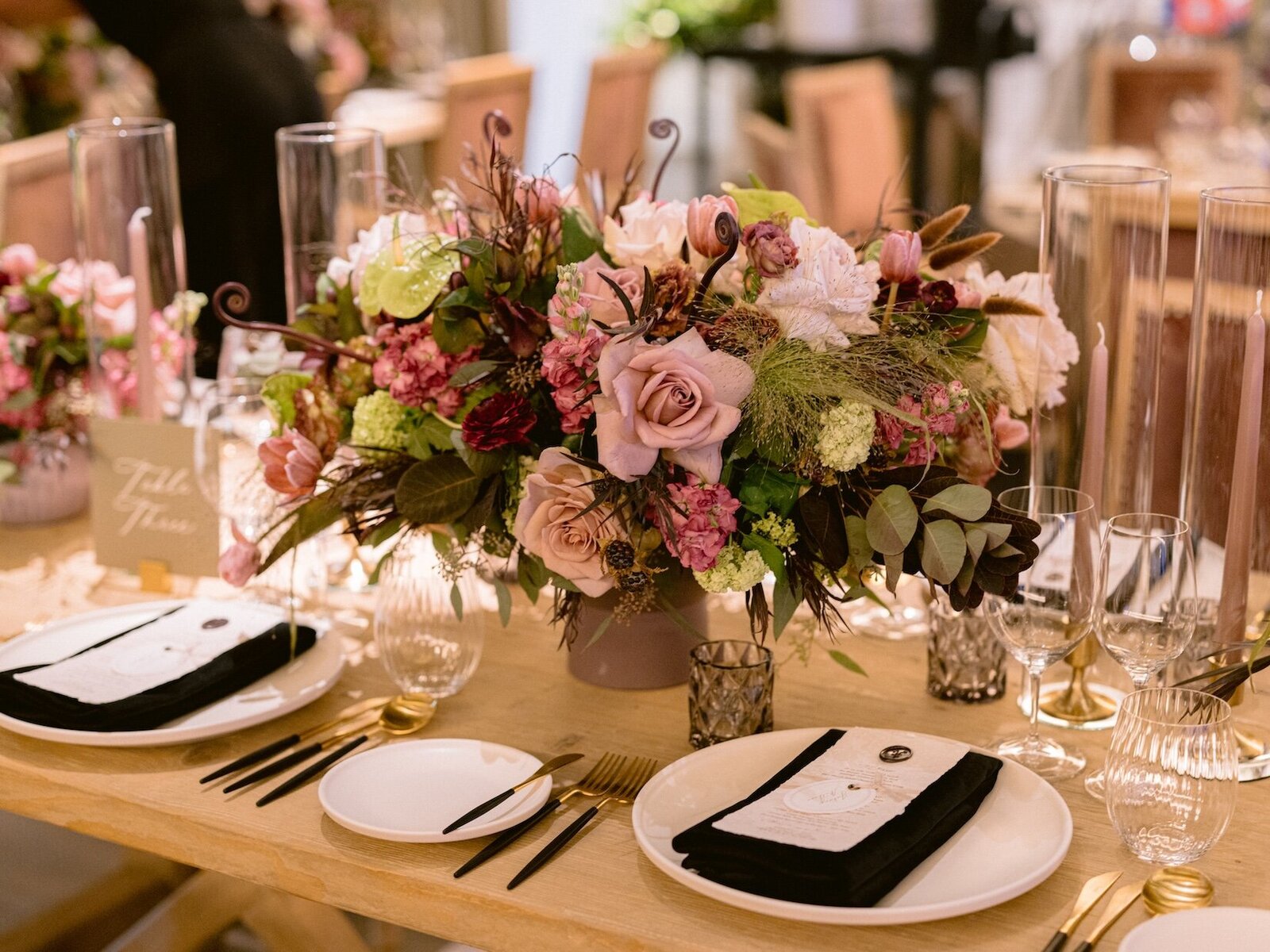 floral-reception-table