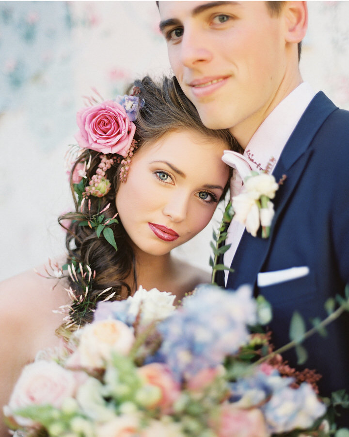 Wedding portrait Shot on film Gold Coast