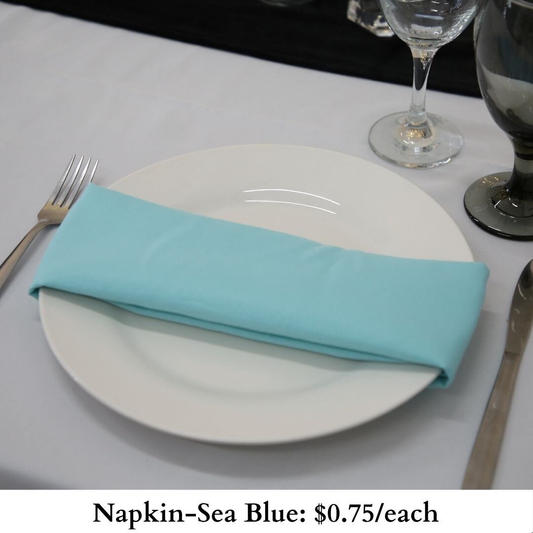 Napkin-Sea Blue-329
