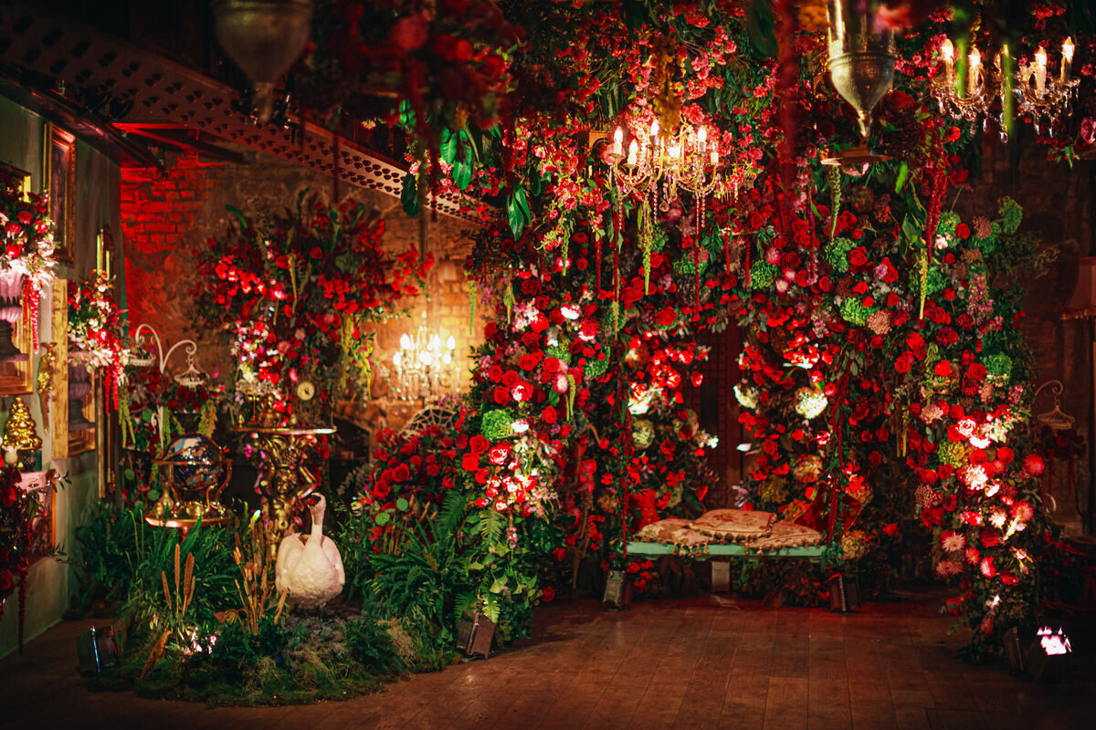 Fantasia II Gala Floral Masterclass at Battersea Arts Centre Planner by Bruce Russell Events54