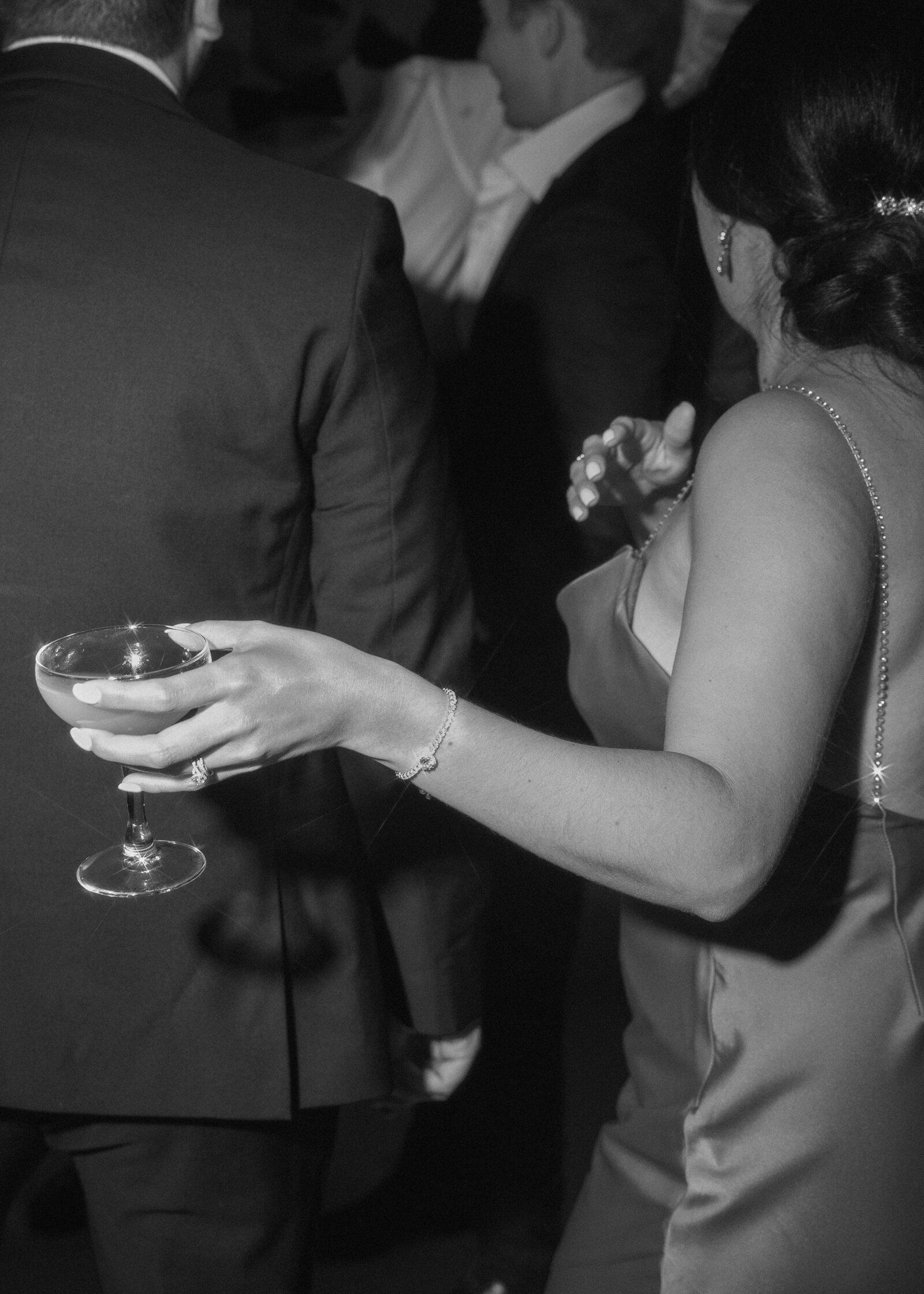 Full of chic glamour and high fashion, the Beverly Hills Hotel is the perfect space to host an iconic after wedding party, especially when dirty martinis are involved.