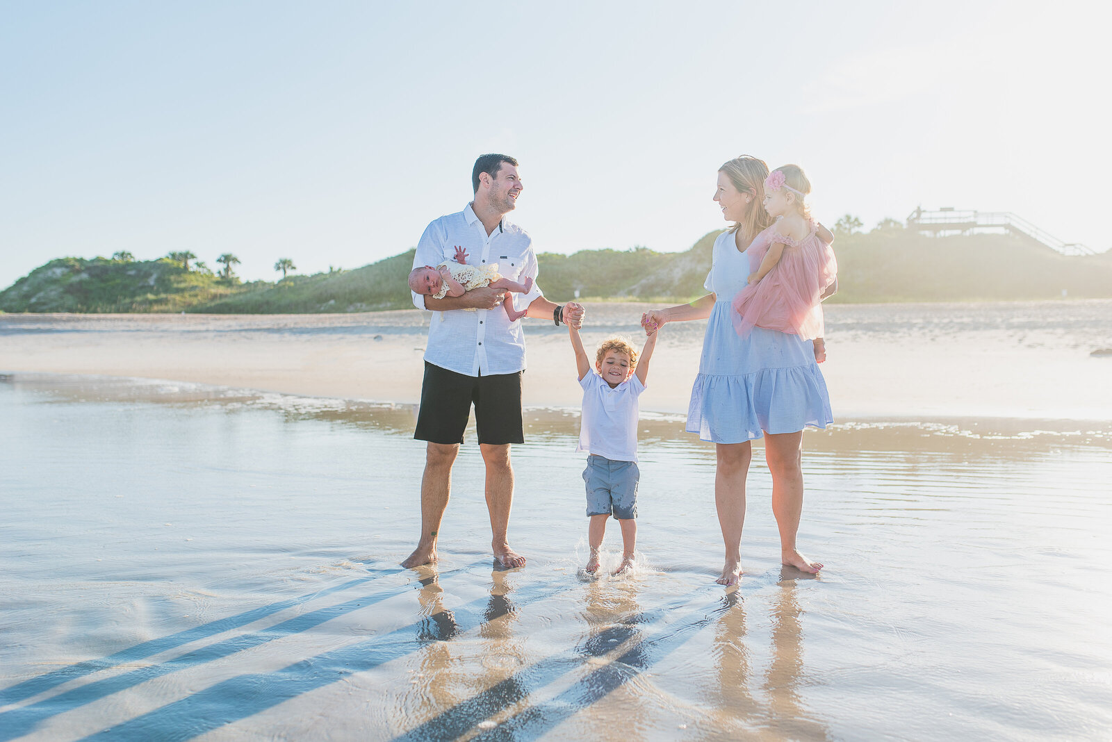 Beach family photo session  in Jacksonville, Florida