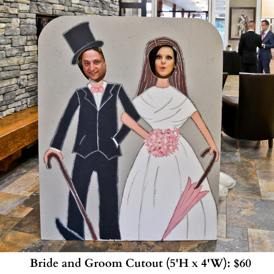 Bride and Groom Cutout-309