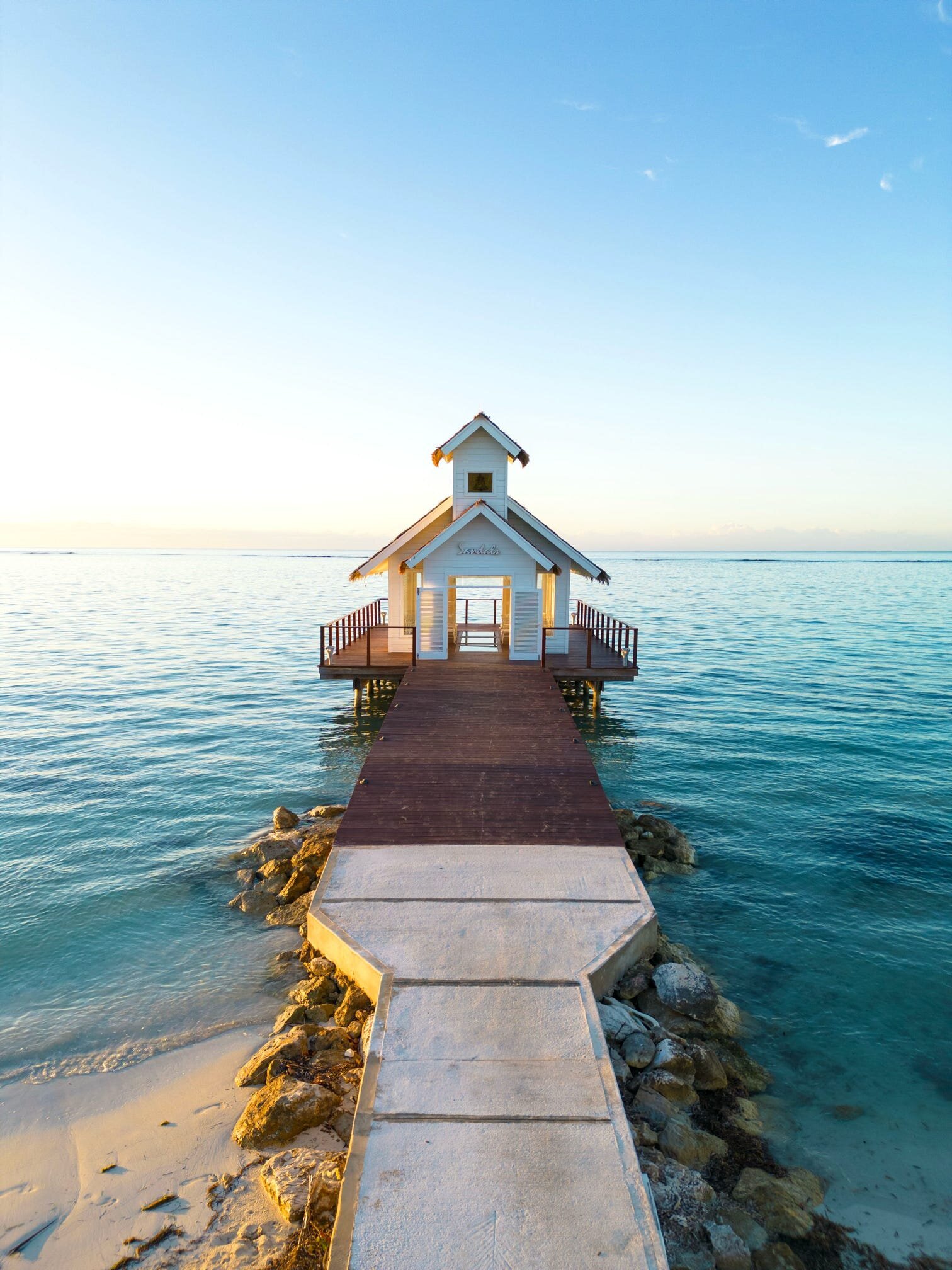 sc wedding chapel with pier