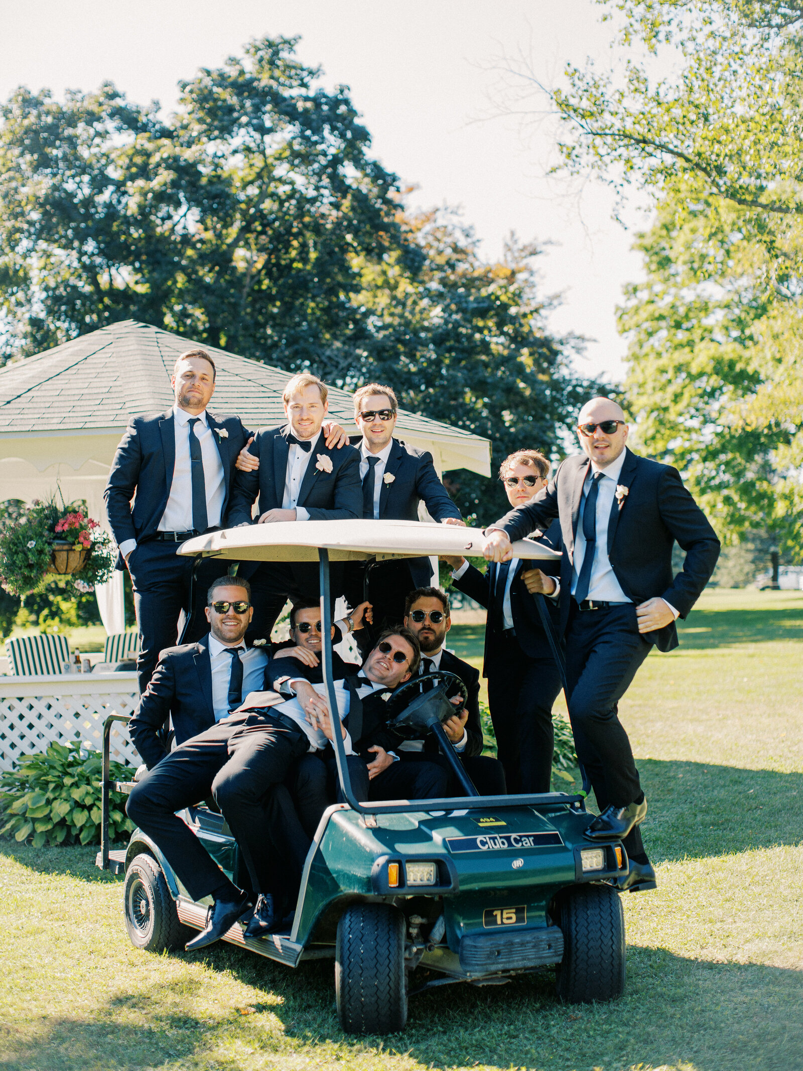 golf carts for wedding
