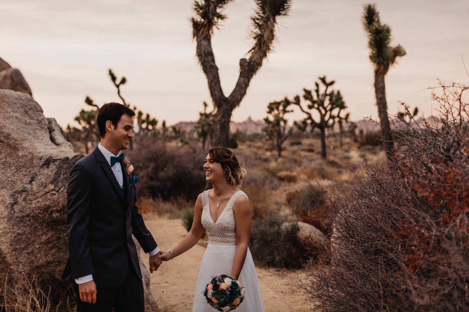 Joshua Tree California Elopement | Adventure Wedding Photographer