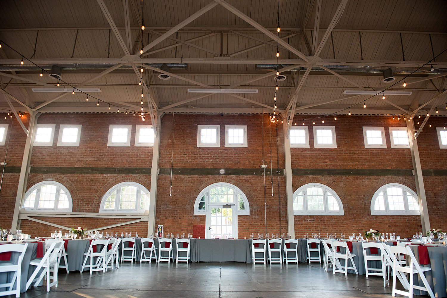 beautiful photo of reception room at brick